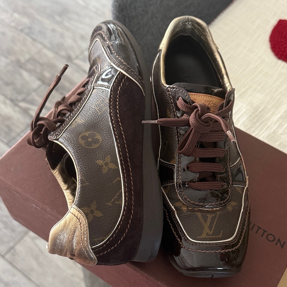 Louis Vuitton Brown Sneakers - Picture 6 of 8
